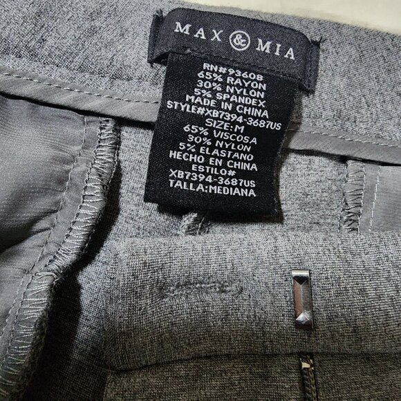 Max Mia Gray Capris - Picture 3 of 5